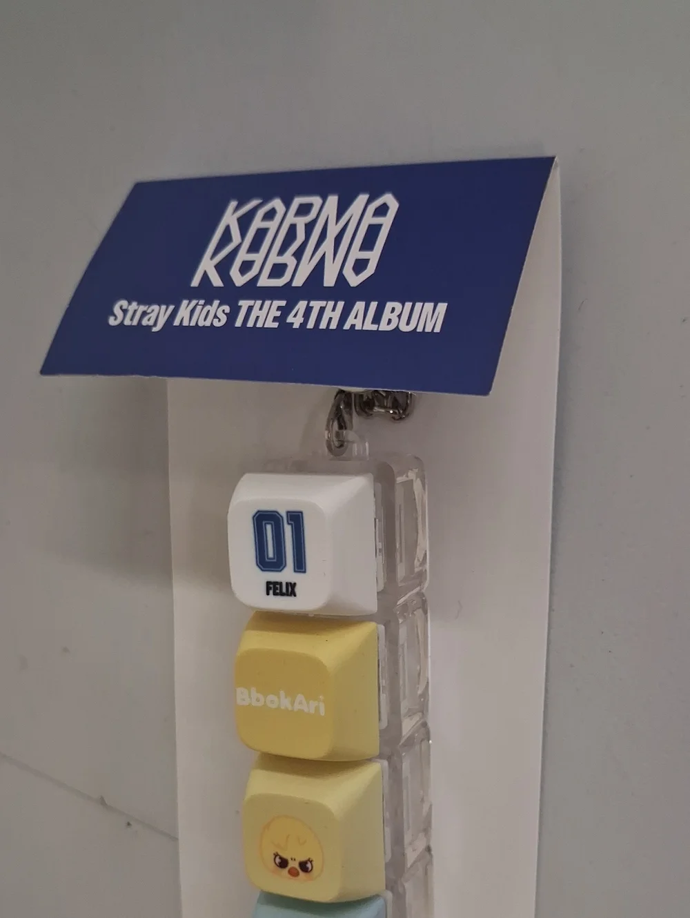 NWT Stray Kids Keycap Keyring
